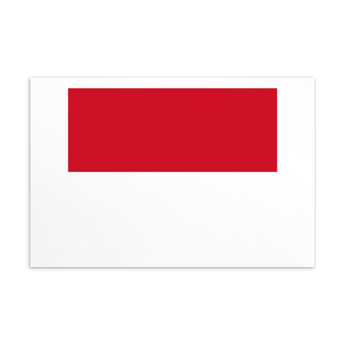 National Flag Postcards - Collection 2 Monaco / 4×6