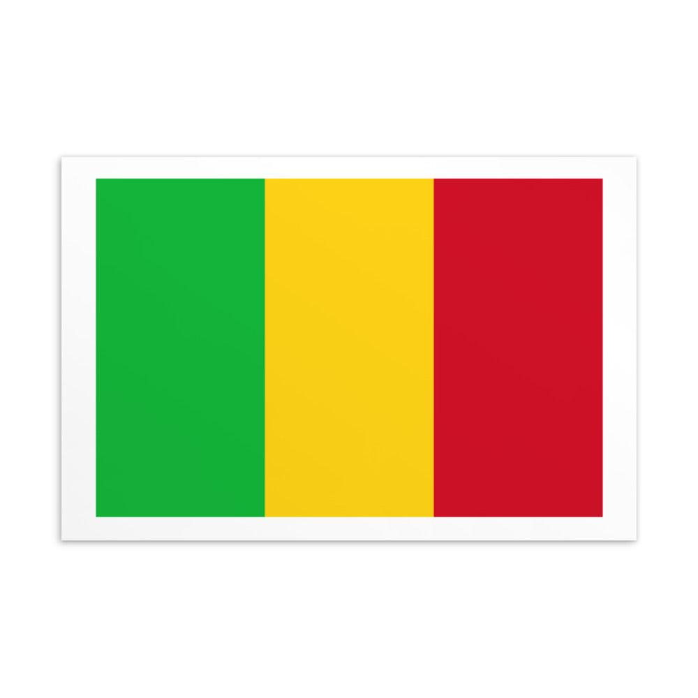 National Flag Postcards - Collection 2 Mali postcard