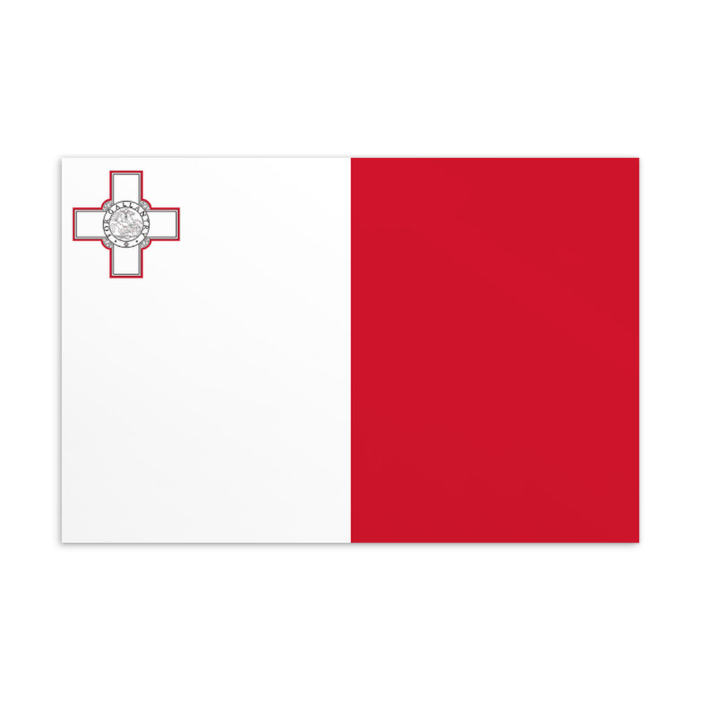 National Flag Postcards - Collection 2 Malta postcard