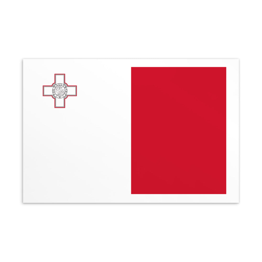 National Flag Postcards - Collection 2 Malta postcard