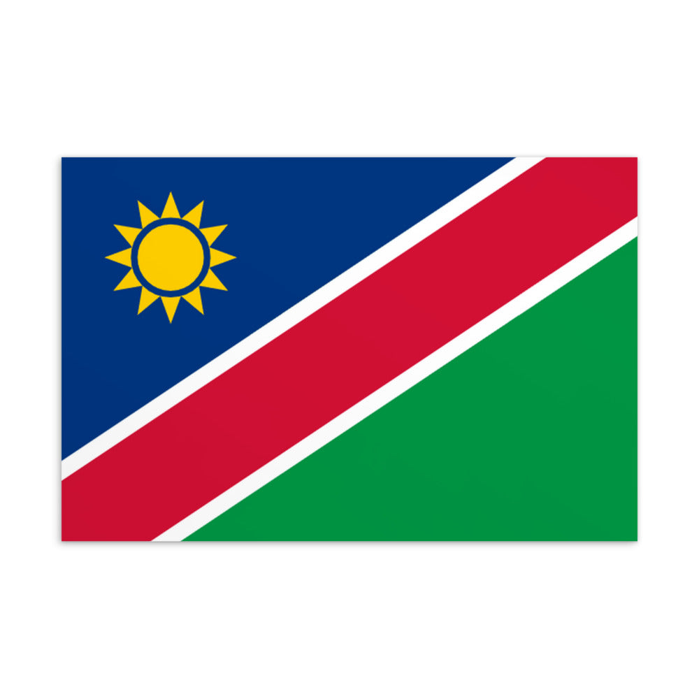 National Flag Postcards - Collection 2 Namibia postcard