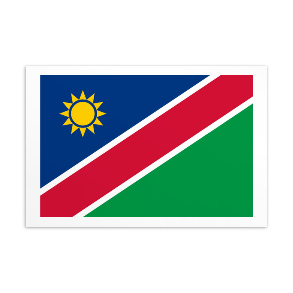 National Flag Postcards - Collection 2 Namibia postcard