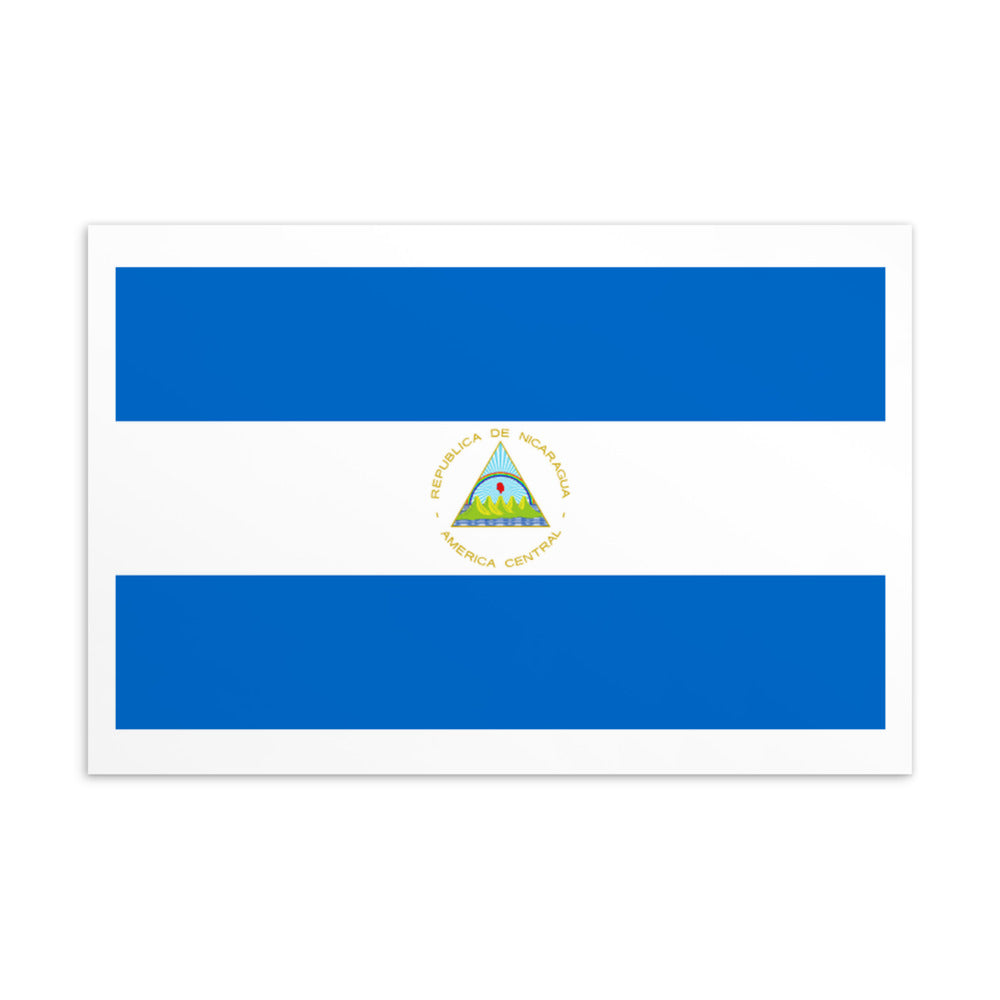 National Flag Postcards - Collection 2 Nicaragua postcard