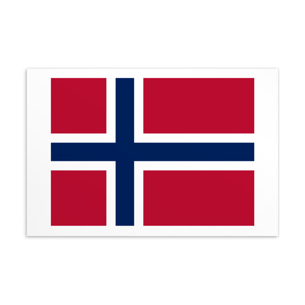 National Flag Postcards - Collection 2 Norway postcard