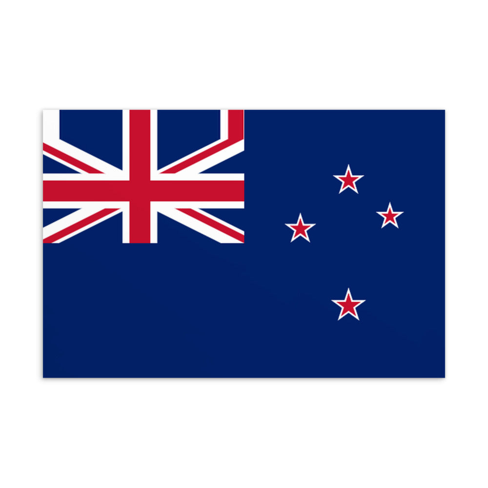 National Flag Postcards - Collection 2 New Zealand postcard