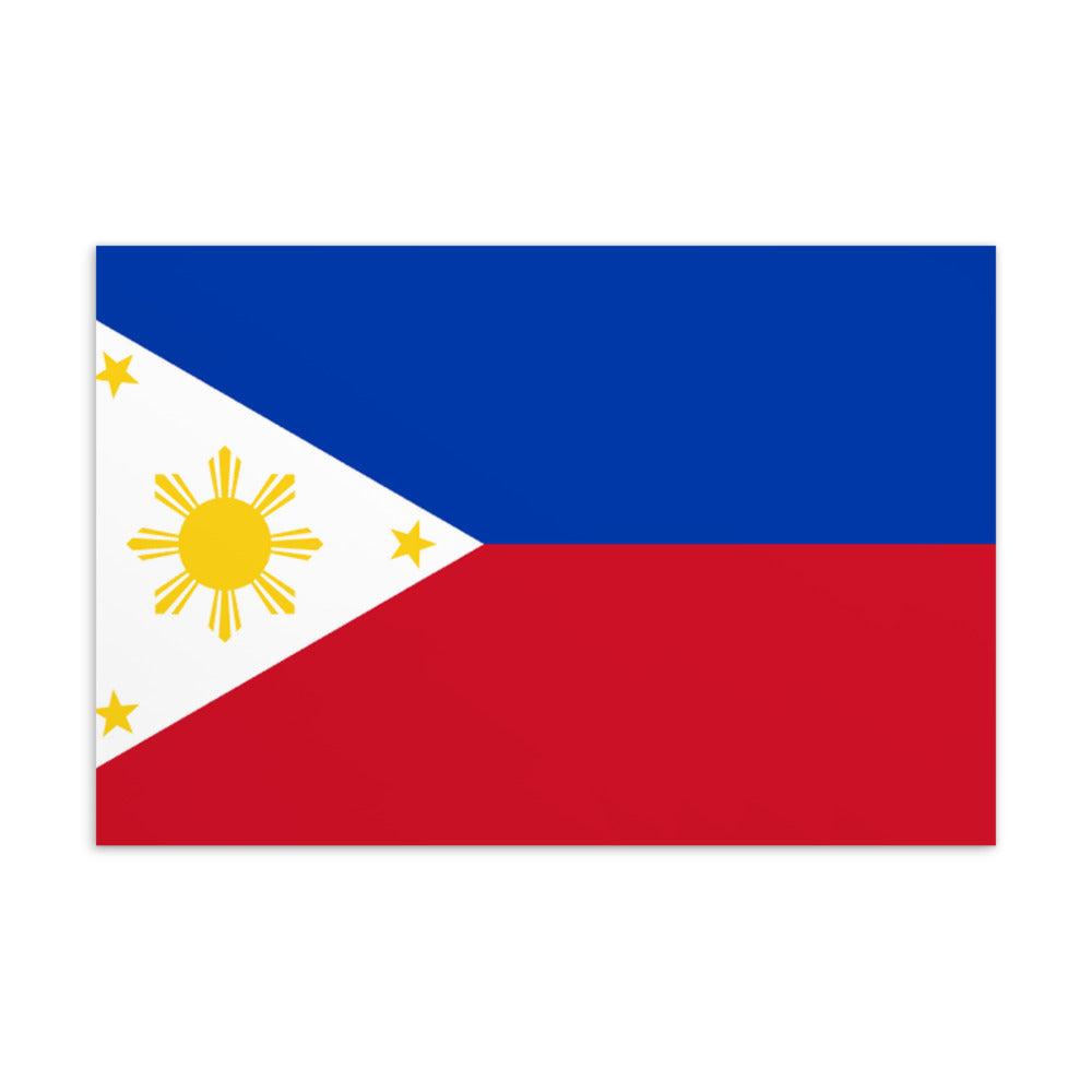 National Flag Postcards - Collection 2 Philippines postcard