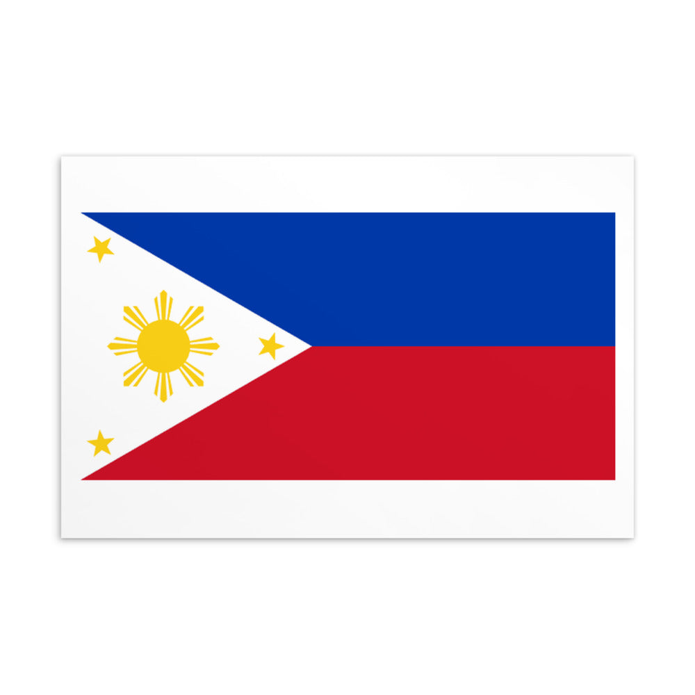 National Flag Postcards - Collection 2 Philippines postcard