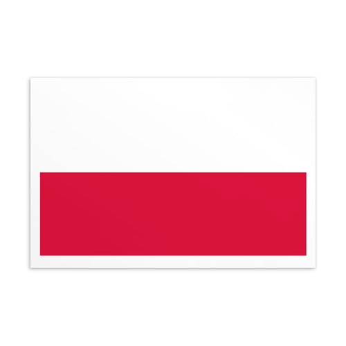 National Flag Postcards - Collection 2 Poland / 4×6