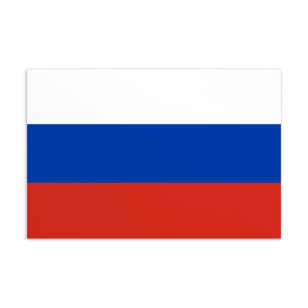 National Flag Postcards - Collection 2 Russia postcard