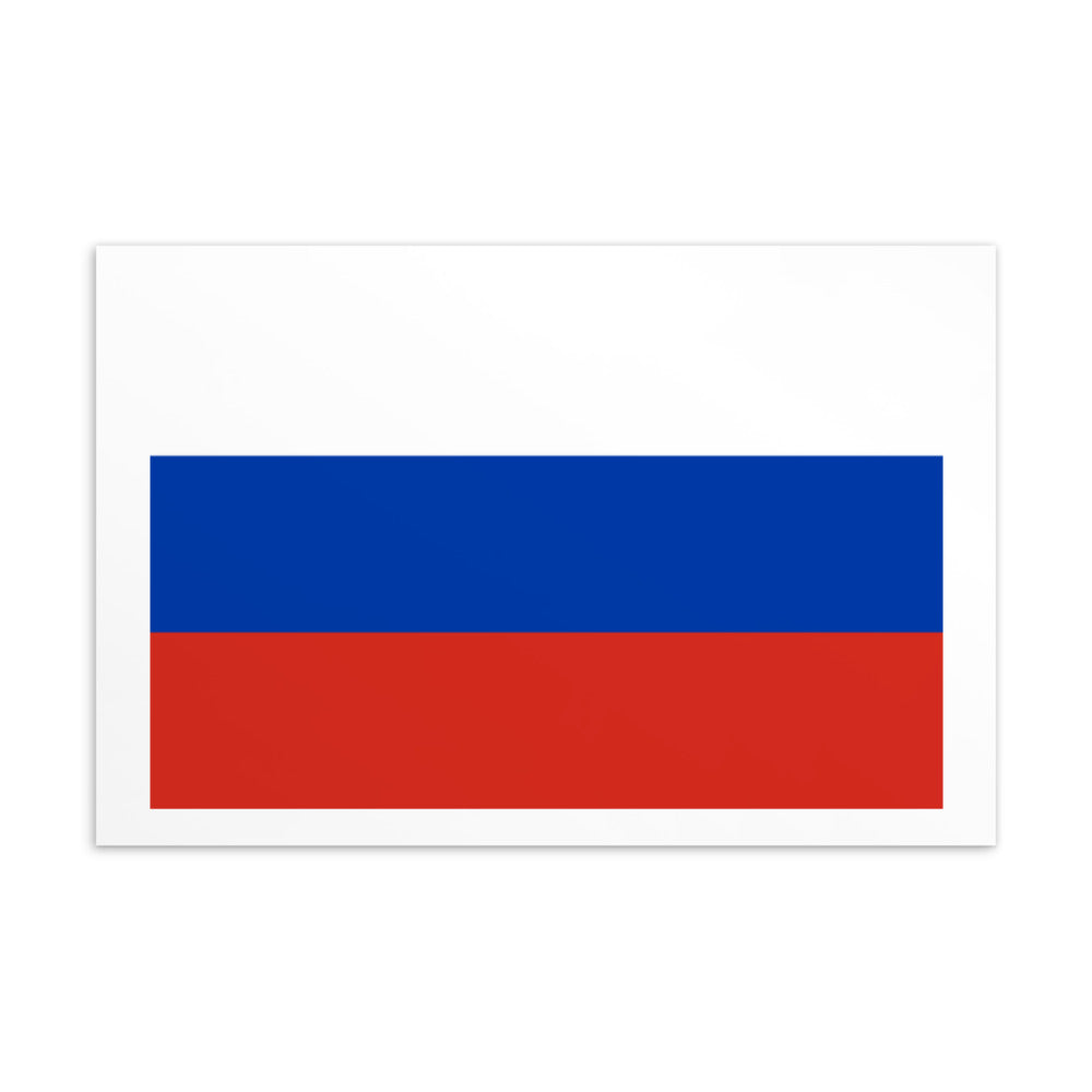 National Flag Postcards - Collection 2 Russia postcard