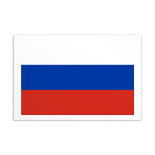 National Flag Postcards - Collection 2 Russia / 4×6