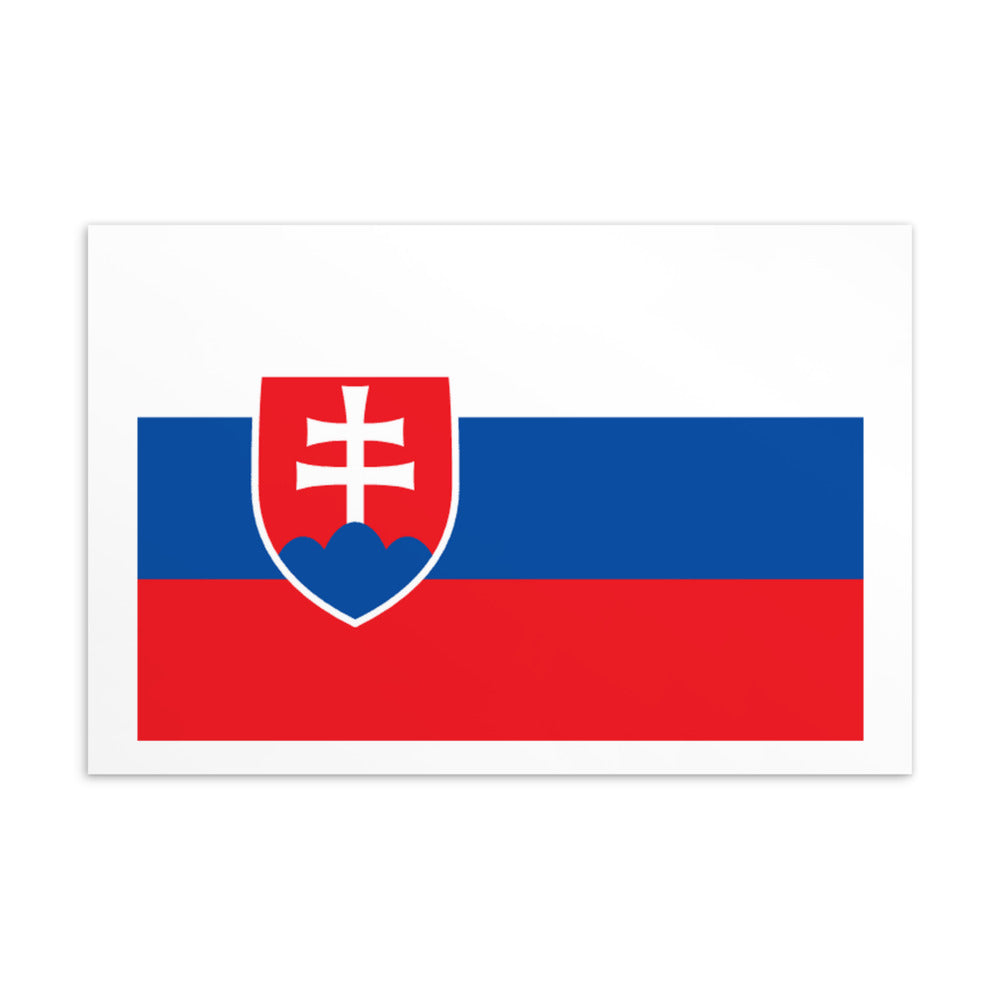 National Flag Postcards - Collection 2 Slovakia postcard