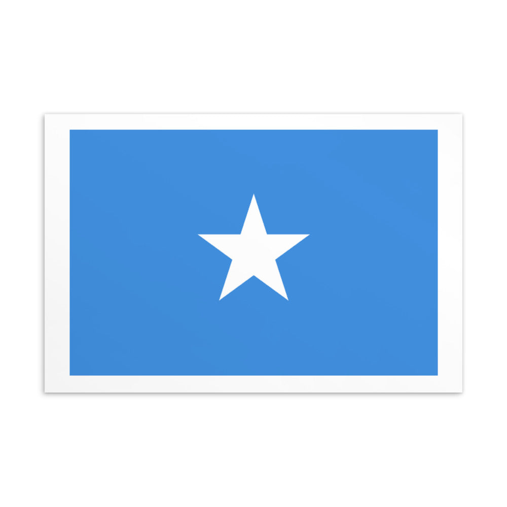 National Flag Postcards - Collection 2 Somalia postcard