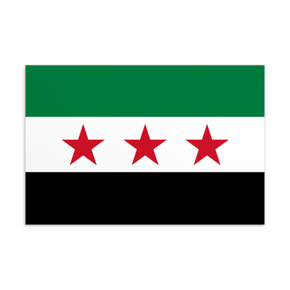 National Flag Postcards - Collection 2 Syria postcard