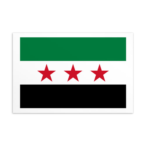 National Flag Postcards - Collection 2 Syria / 4×6