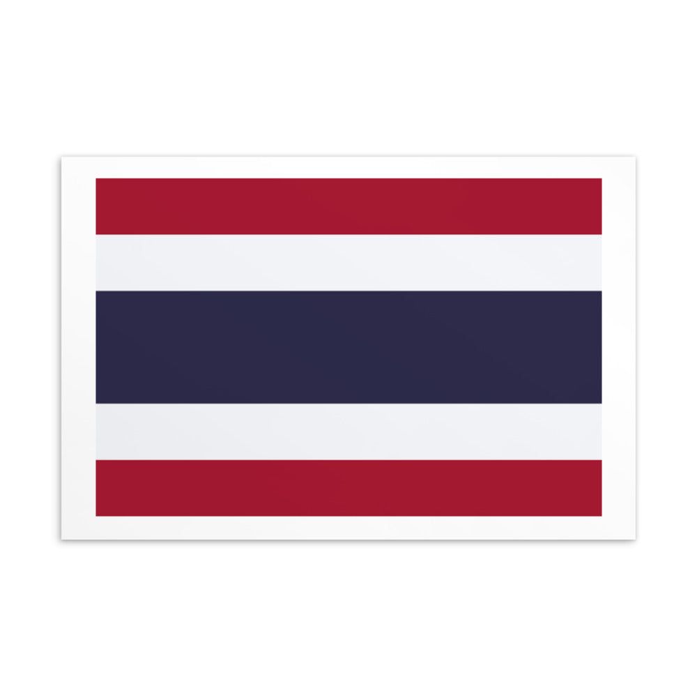 National Flag Postcards - Collection 2 Thailand postcard