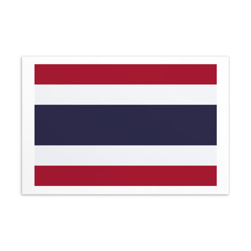National Flag Postcards - Collection 2 Thailand / 4×6