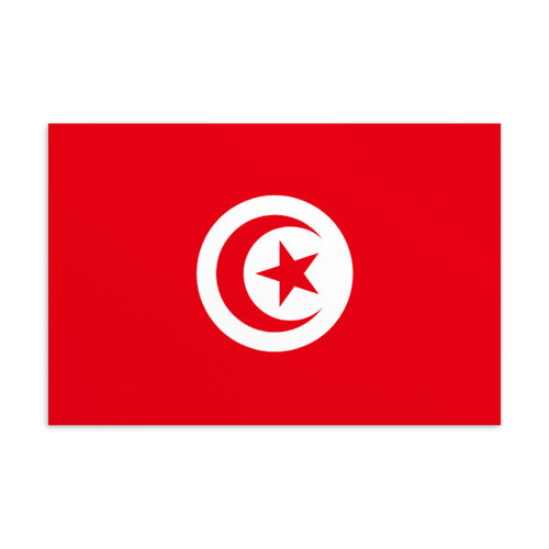 National Flag Postcards - Collection 2 Tunisia / 4×6
