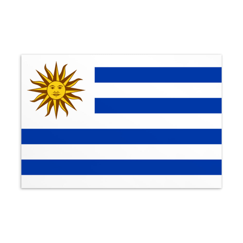 National Flag Postcards - Collection 2 Uruguay postcard