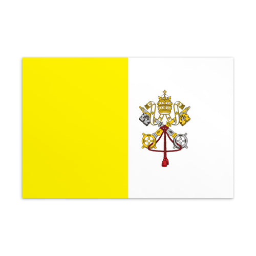 National Flag Postcards - Collection 2 Vatican City / 4×6