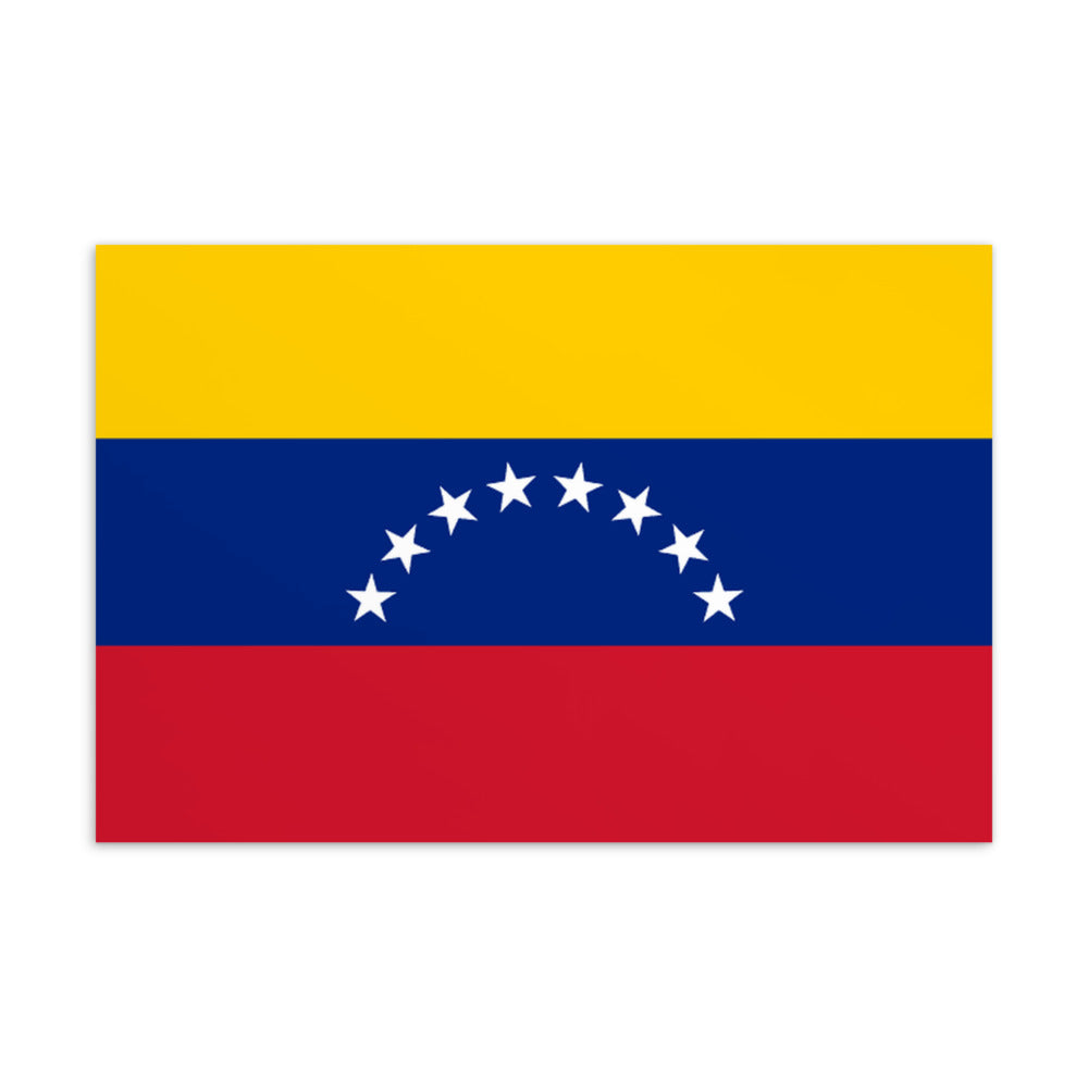 National Flag Postcards - Collection 2 Venezuela postcard