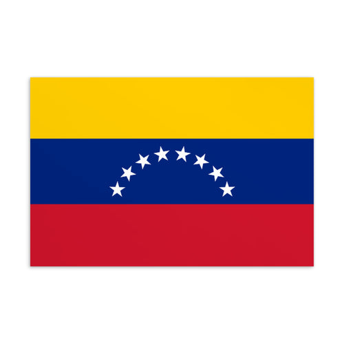 National Flag Postcards - Collection 2 Venezuela / 4×6