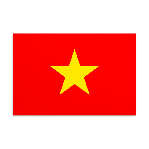 National Flag Postcards - Collection 2 Vietnam / 4×6