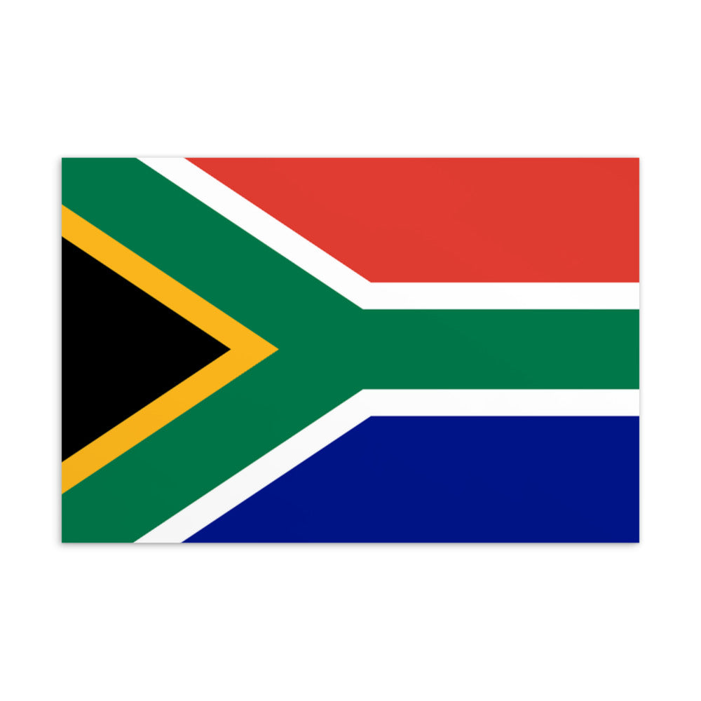 National Flag Postcards - Collection 2 South Africa postcard
