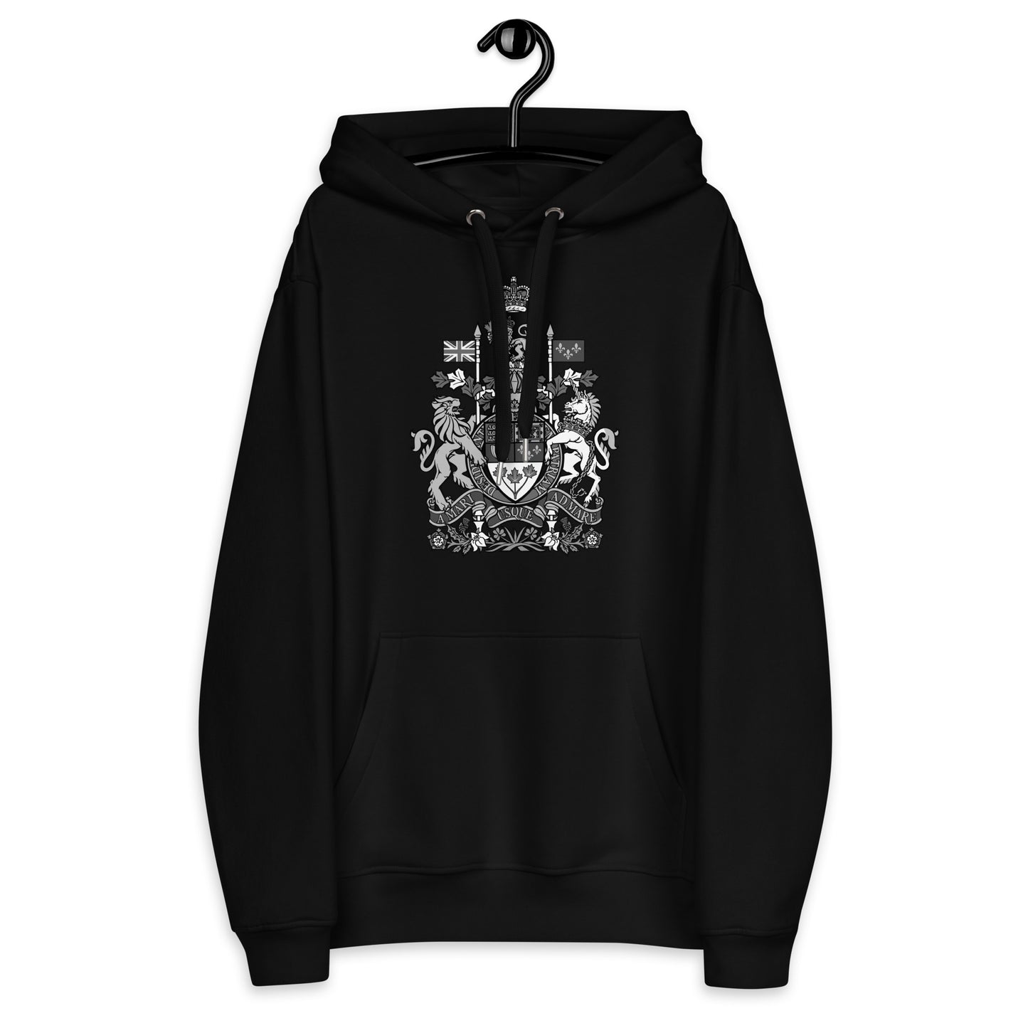 Sophisticated Canadian Crest eco hoodie