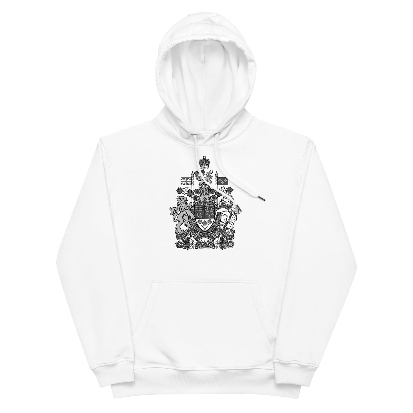 Sophisticated Canadian Crest eco hoodie