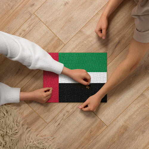 National Flag Jigsaw Puzzles - Collection 1 United Arab Emirates / 252 pieces