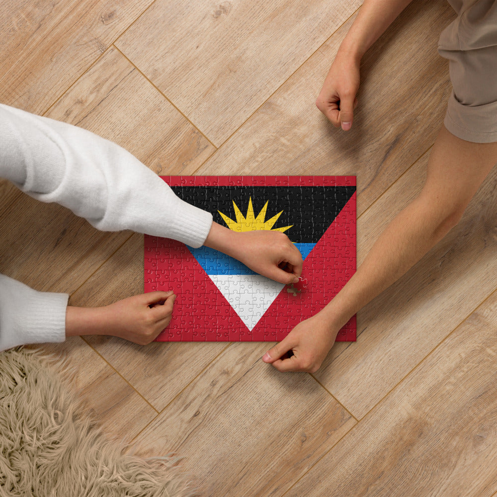 National Flag Jigsaw Puzzles - Collection 1 Antigua & Barbuda puzzle