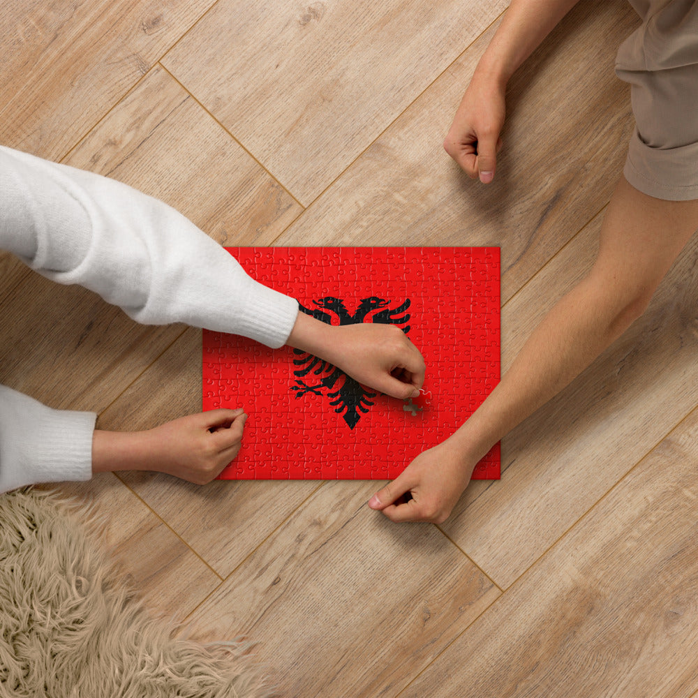 National Flag Jigsaw Puzzles - Collection 1 Albania puzzle