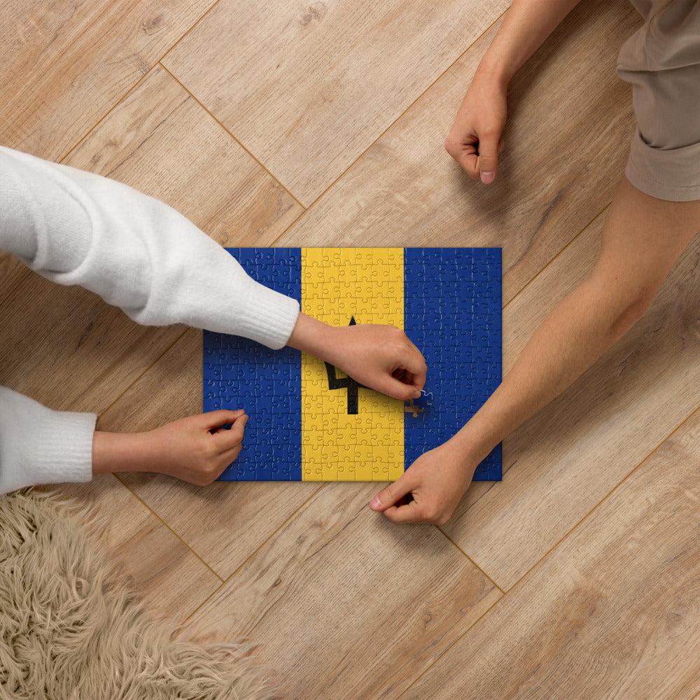 National Flag Jigsaw Puzzles - Collection 1 Barbados puzzle