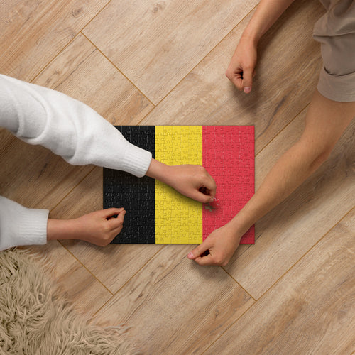 National Flag Jigsaw Puzzles - Collection 1 Belgium / 252 pieces
