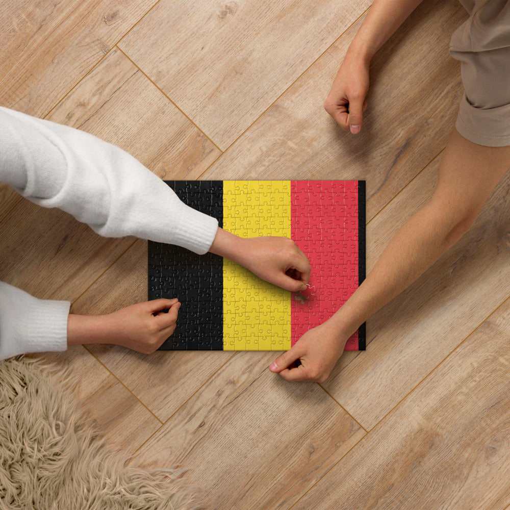 National Flag Jigsaw Puzzles - Collection 1 Belgium puzzle