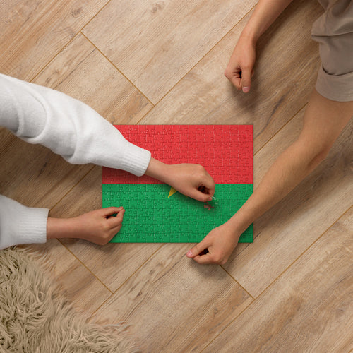 National Flag Jigsaw Puzzles - Collection 1 Burkina Faso / 252 pieces