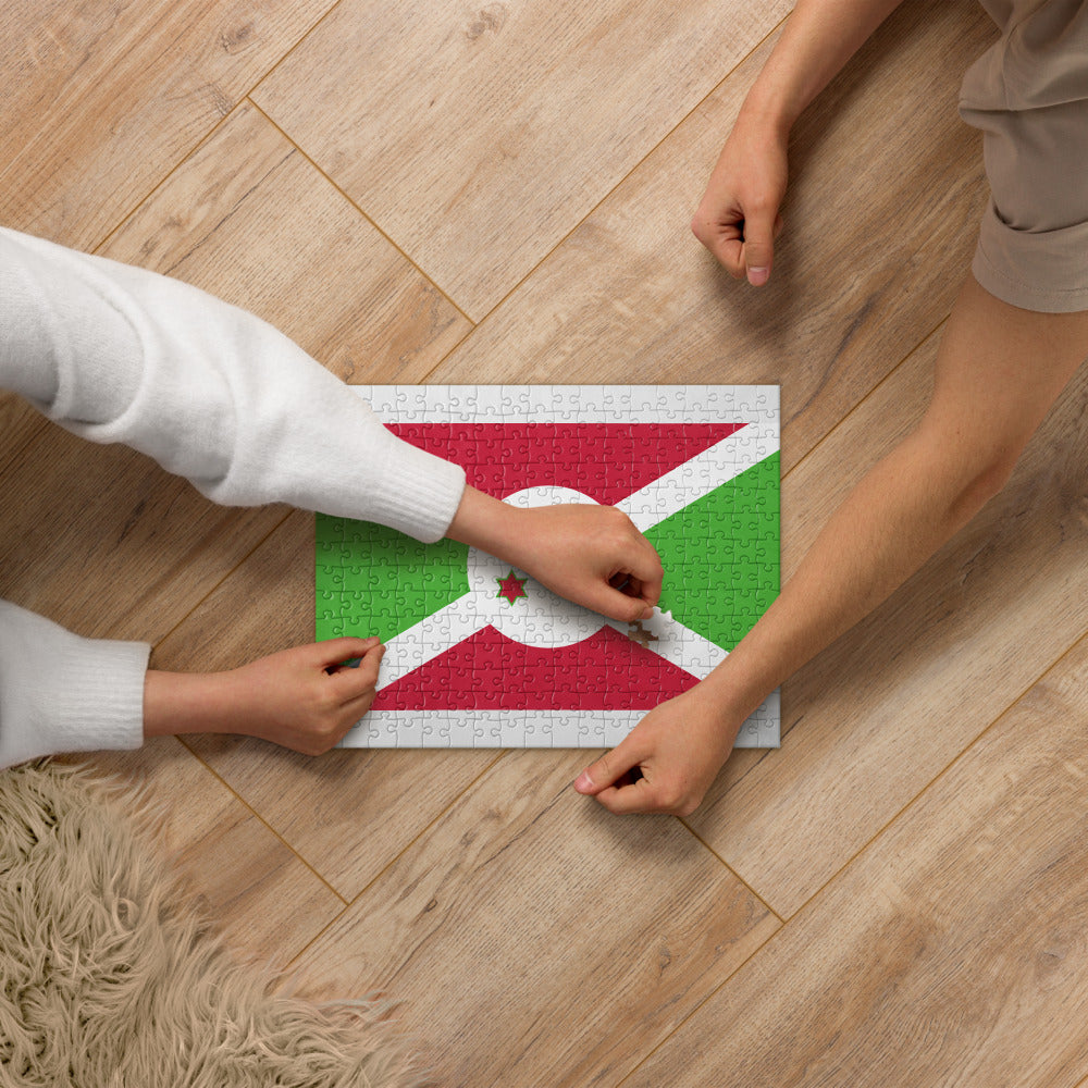 National Flag Jigsaw Puzzles - Collection 1 Burundi puzzle