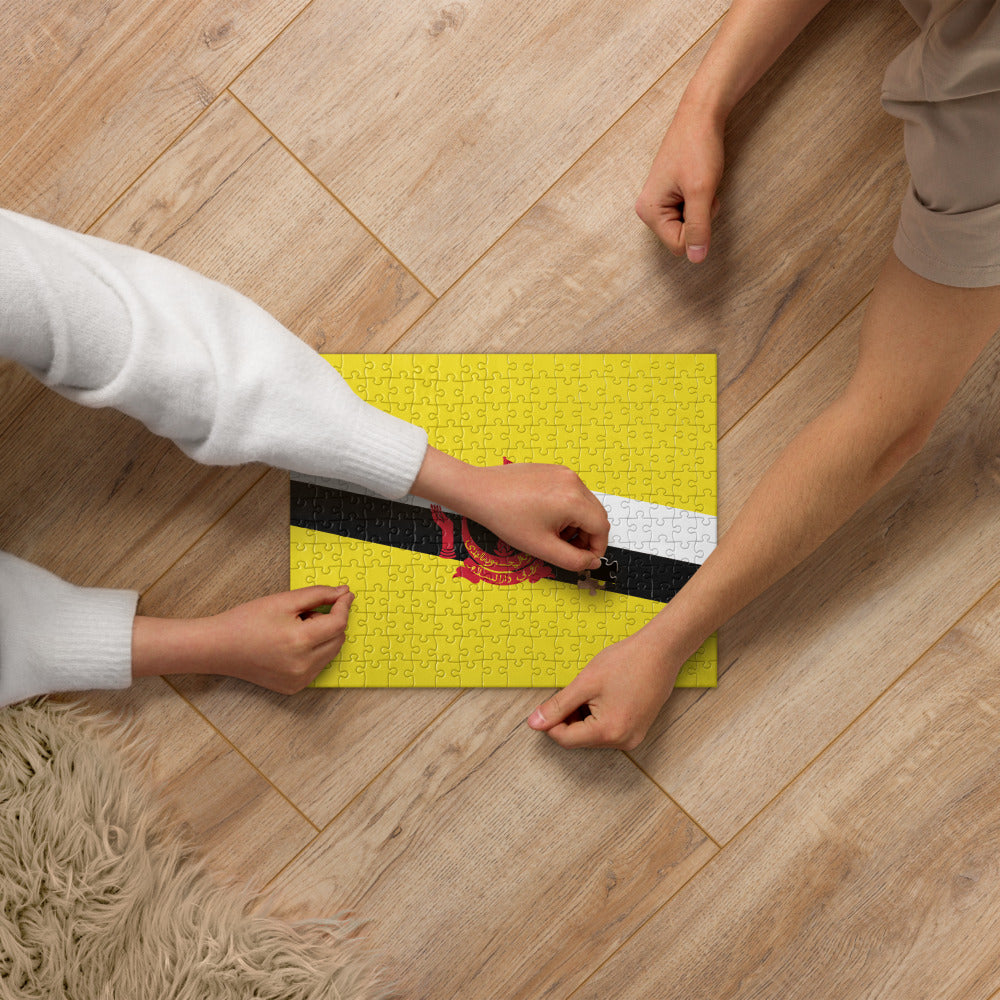National Flag Jigsaw Puzzles - Collection 1 Brunei puzzle