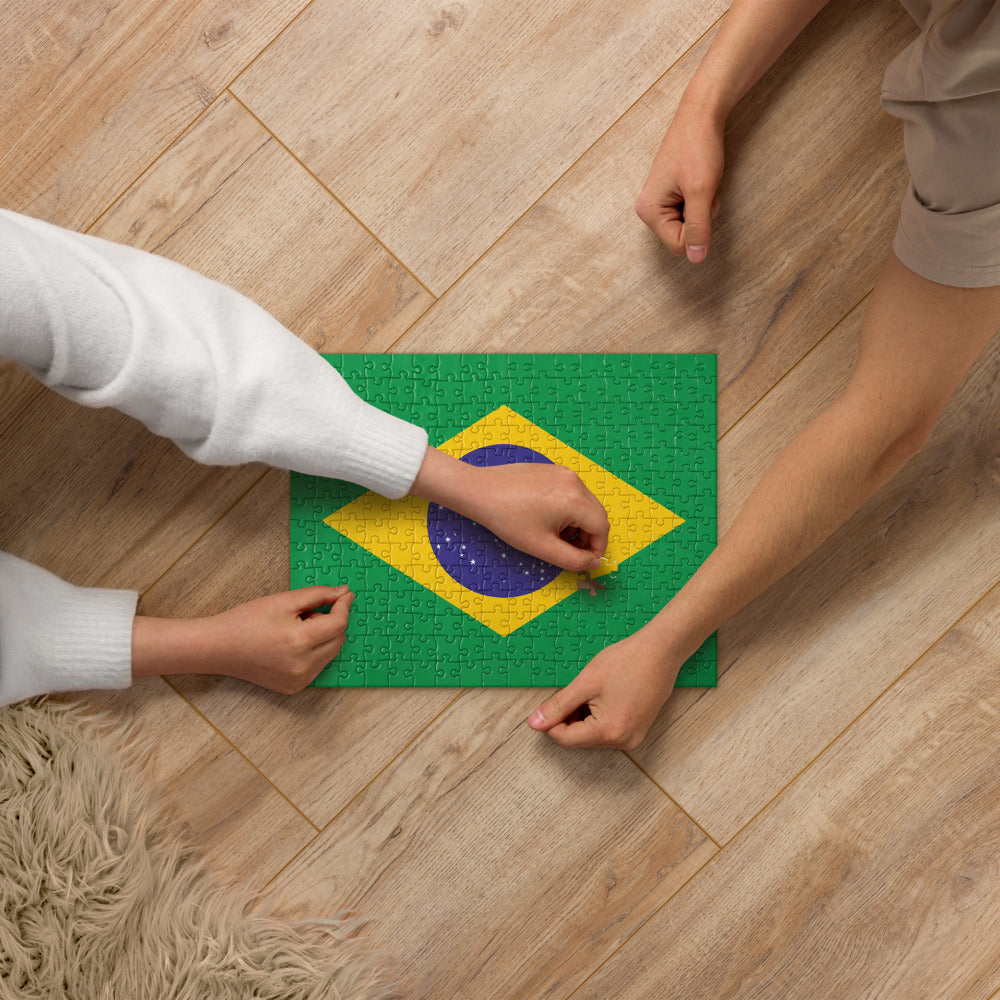 National Flag Jigsaw Puzzles - Collection 1 Brazil puzzle
