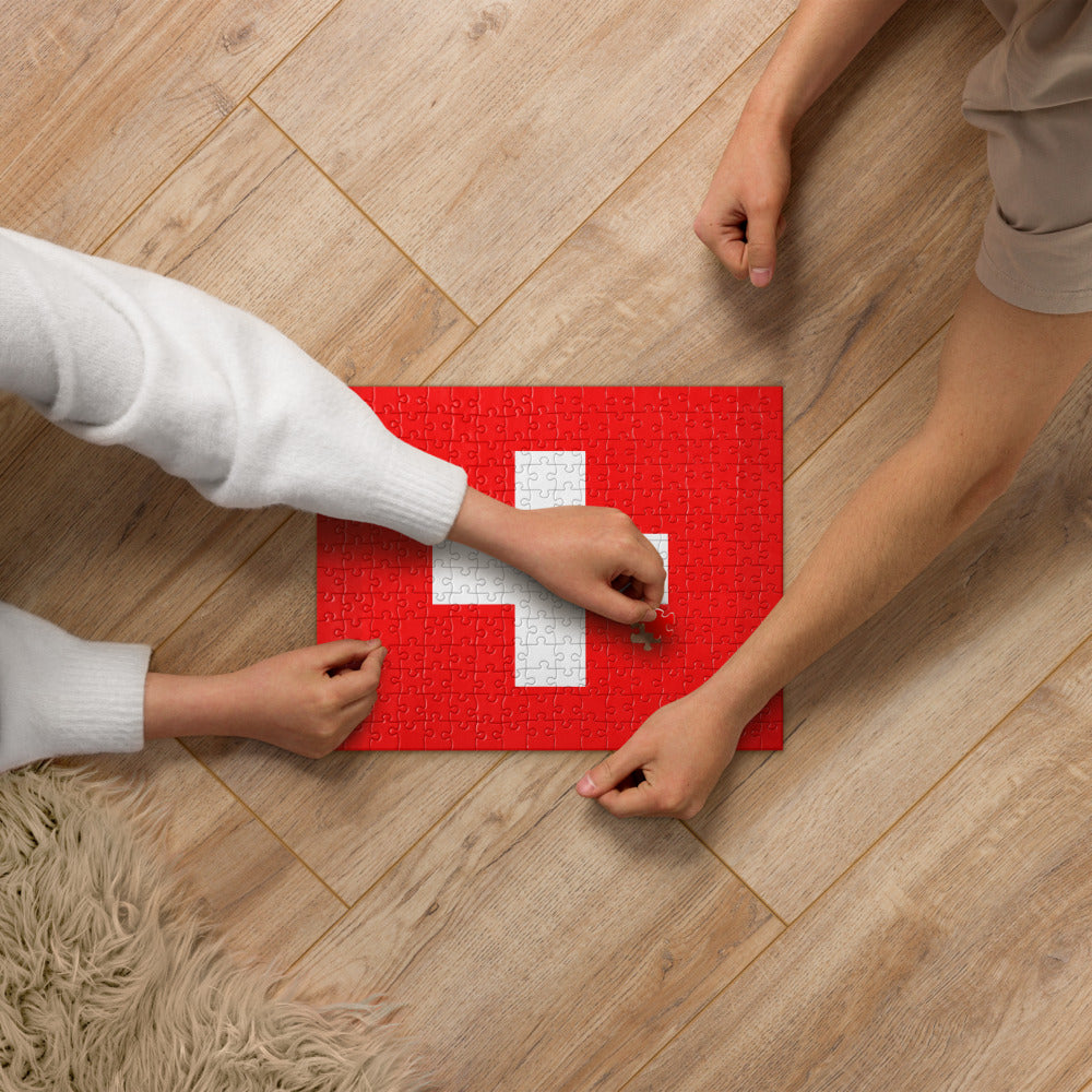 National Flag Jigsaw Puzzles - Collection 1 Switzerland puzzle