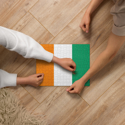 National Flag Jigsaw Puzzles - Collection 1 Côte d'Ivoire / 252 pieces