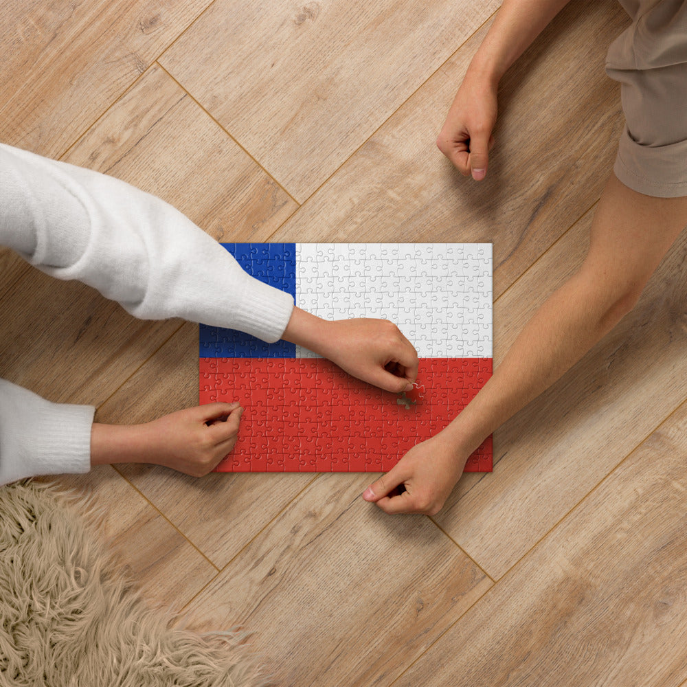 National Flag Jigsaw Puzzles - Collection 1 Chile puzzle