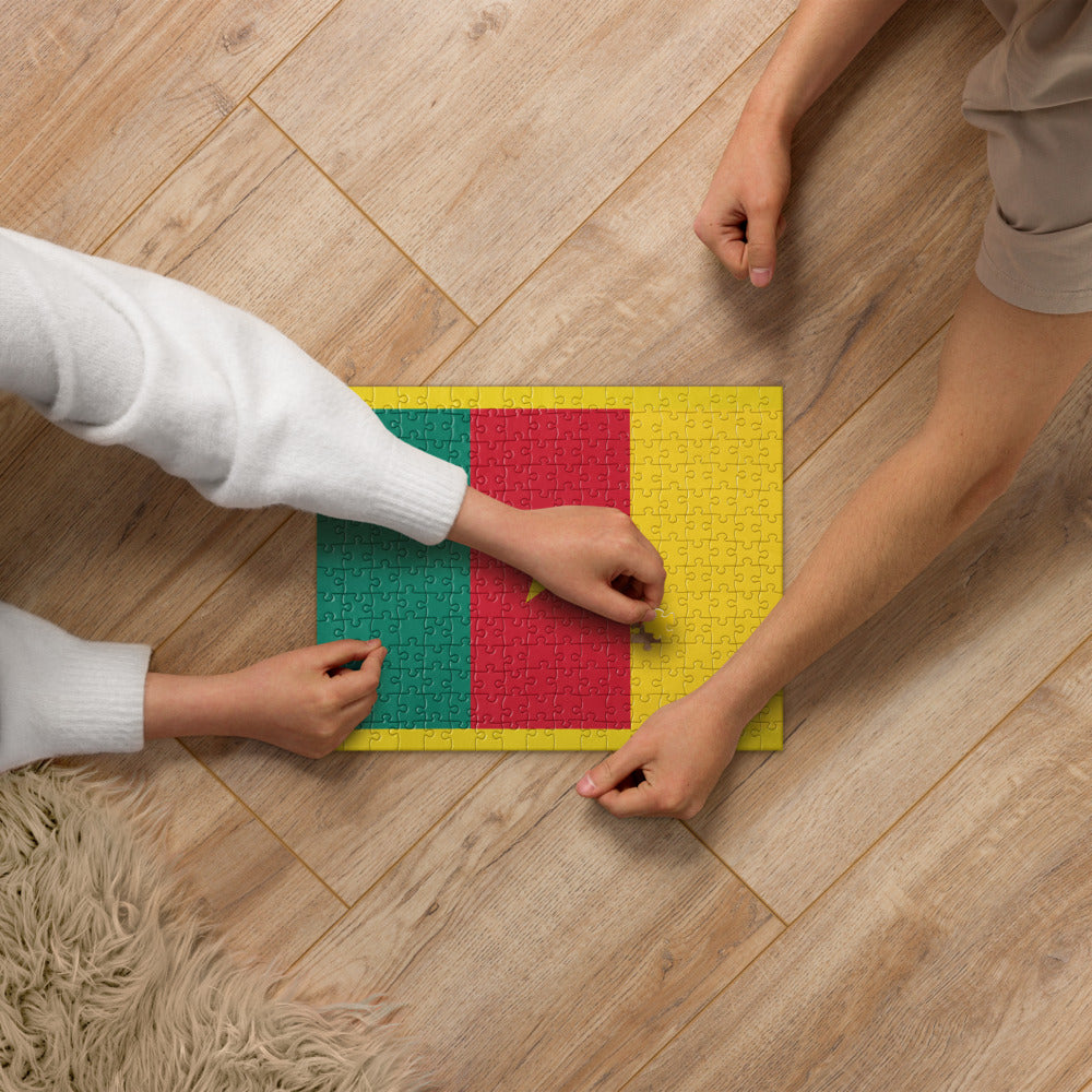 National Flag Jigsaw Puzzles - Collection 1 Cameroon puzzle