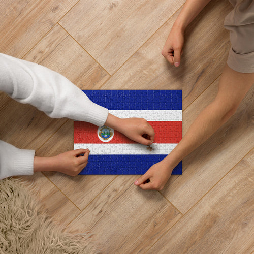 National Flag Jigsaw Puzzles - Collection 1 Costa Rica / 252 pieces