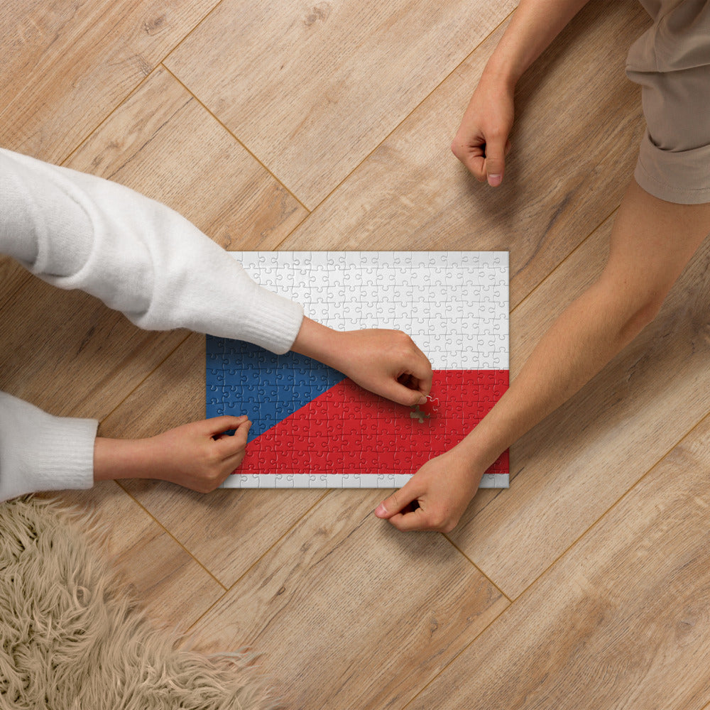 National Flag Jigsaw Puzzles - Collection 1 Czech Republic puzzle
