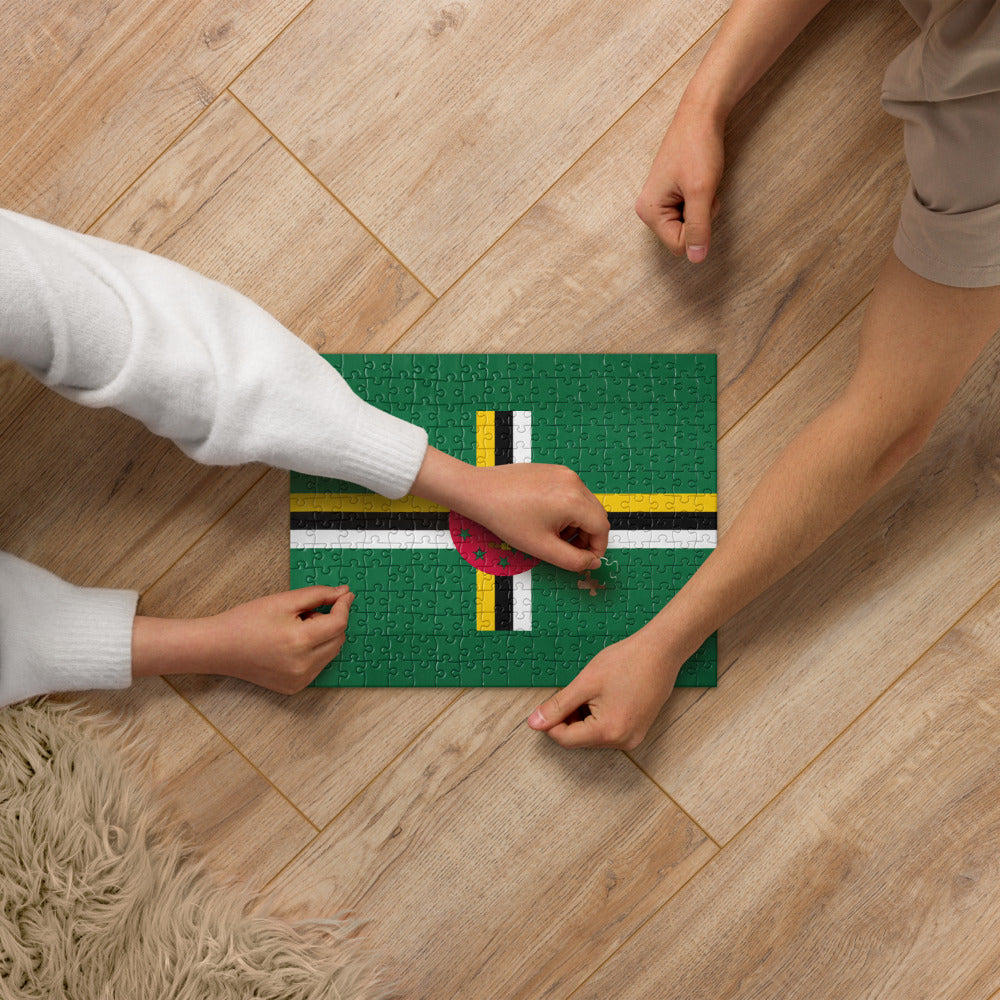 National Flag Jigsaw Puzzles - Collection 1 Dominica puzzle