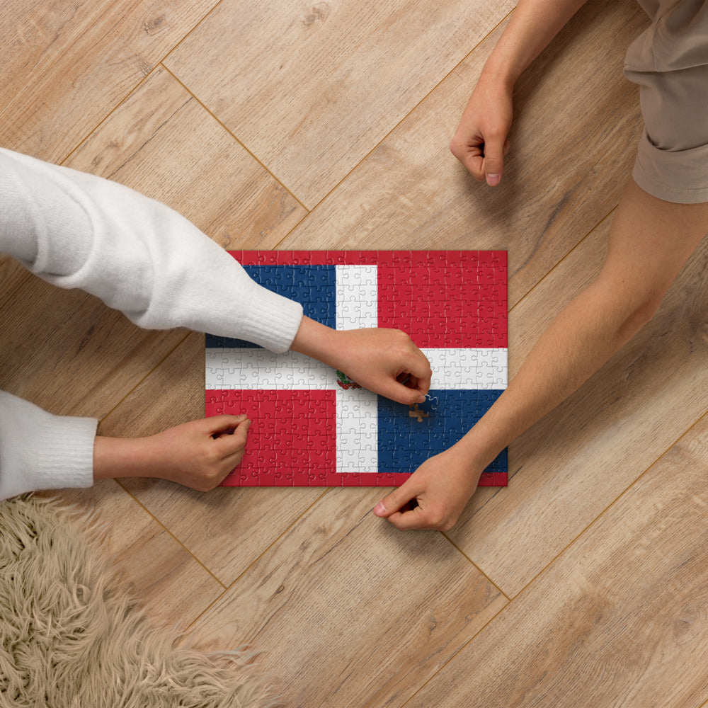 National Flag Jigsaw Puzzles - Collection 1 Dominican Republic puzzle