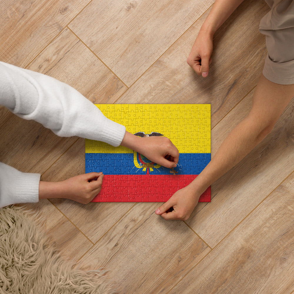 National Flag Jigsaw Puzzles - Collection 1 Ecuador puzzle