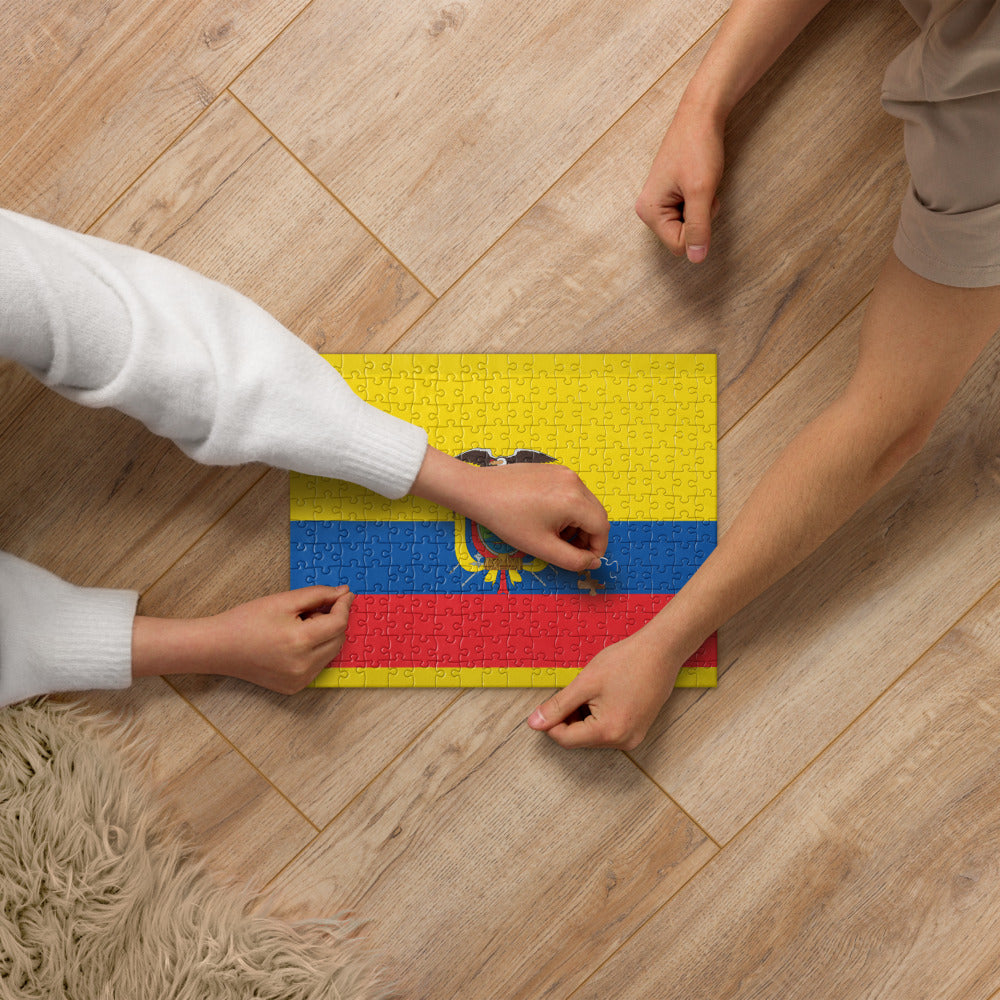 National Flag Jigsaw Puzzles - Collection 1 Ecuador puzzle